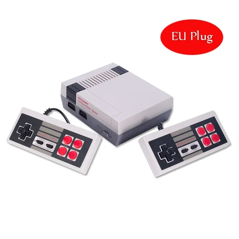 Handheld Family Recreation Video Console AV Output Retro Built-In 620 Classic Games Dual Gamepad Gaming Player Toys Holiday Gif