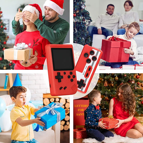 NEW Portable Retro Mini Video Game Console 8-Bit Handheld Game Player Built-In 400 Games AV Out Game Console Gameboy Videojuego