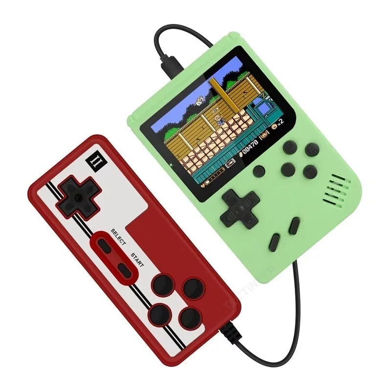 NEW Portable Retro Mini Video Game Console 8-Bit Handheld Game Player Built-In 400 Games AV Out Game Console Gameboy Videojuego